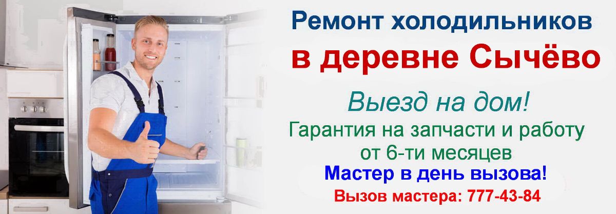 Ремонт холодильников в деревне Сычёво
