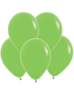 Воздушный шар с гелием "Светло-зеленый пастель" 30 см