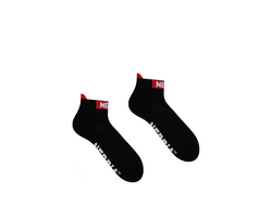 Носки NEBBIA “SMASH IT” ankle length socks 102 Черные