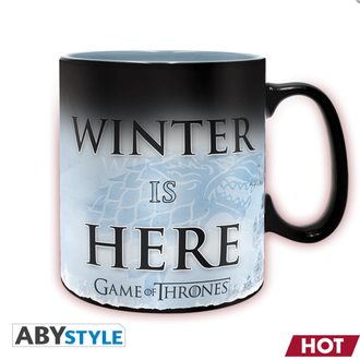 Кружка ABYstyle: Game of Thrones: Winter is here (HC)