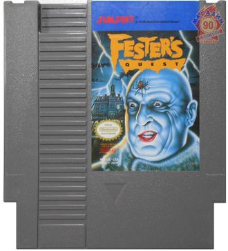 &quot;The Addams Family, Fester&#039;s Quest&quot; Игра для NES (Made in Japan)
