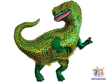 Шар фольга Тираннозавр Динозавр( шар + гелий + лента)