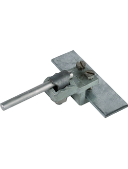 370014 Контактная клемма для продольного и поперечного монтажа с клеммой KS 1-12 мм Rd=7-10 мм TG/tZn