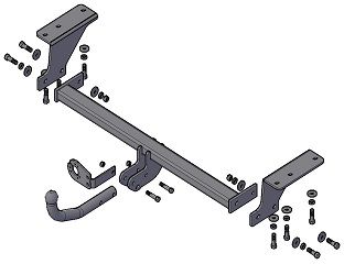 Фаркоп на Ниссан Х-Trail (T32) с 2014 г.в. Фаркоп на Ниссан Х-Trail (T32) с 2014 г.в.