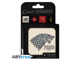 Подставки под напитки ABYstyle: Game of Thrones: Houses (4шт.)