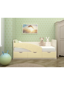 Кровать "Бабочки" 1.6 м (матовая)