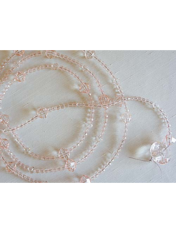 Арт. 2009-49. Нить декоративная из акриловых бусин