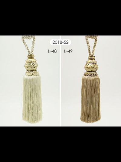 Арт. 2018-52. Кисти-подхваты среднего размера для гардин, 75 см