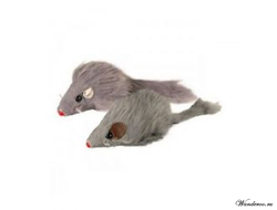 TRIOL Игрушка для кошки - Мышь  малая серая, 5 см ( 1 шт). М002G