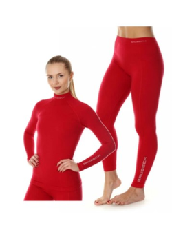 Женское термобелье Brubeck Wool Merino малина