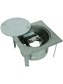 549090 Смотровой колодец (NIRO) для подземного монтажа тип UF, с разделительной клеммой 200x200x105 мм