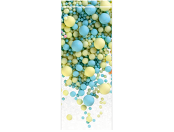 096М Драже зерновое в цветной кондитерской глазури(Голубое,желтое)