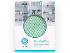 Cалфетка для посуды EcoDeViva, 1 шт. /Код: 980199
