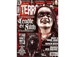 TERRORIZER Magazine November 2012 Cradle Of Filth Иностранные музыкальные журналы, Intpressshop