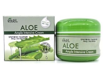 Крем для лица с экстрактом Алоэ EKEL Ample Intensive Cream Aloe, 100 гр. 771246