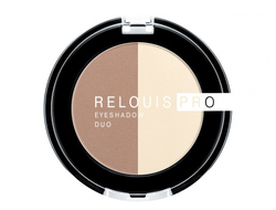 Тени для век "RELOUIS PRO EYESHADOW DUO" тон 102