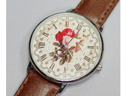 Часы наручные  "Винтажные Розы"