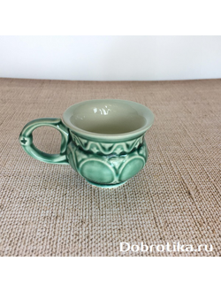 Маленькая чашечка зеленая, арт. 3950