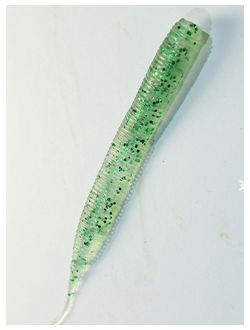 Резина съедобная Сирена  Viking 75 mm. уп-ка 8шт. Цвет пиво + зелень