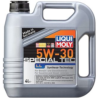 синтетическое моторное масло LIQUI MOLY Special Tec LL 5W-30 4л.