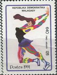 Фигурное катание. Мадагаскар. Альбервилль-1992