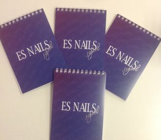 Блокнот Es nails school