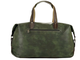 Дорожная сумка-саквояж Borsa Leila - тёмно-зелёная