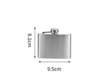 Фляжка нерж./  4oz/112мл