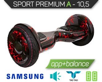 Гироскутер Smart Balance 10.5 VER.3 Sport Premium красный огонь