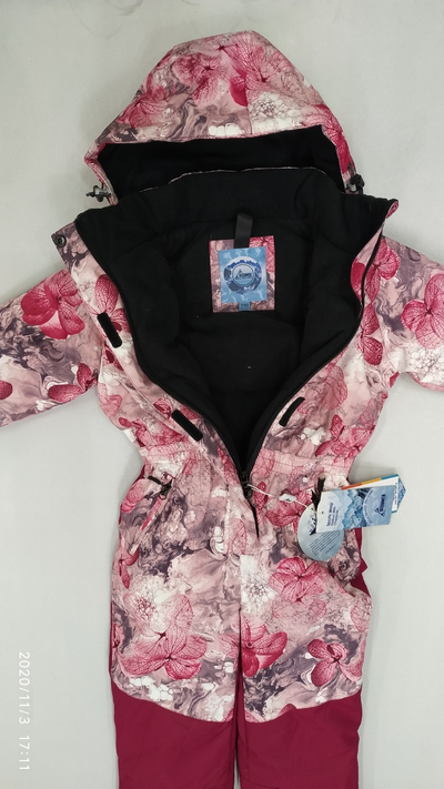 Комбинезон детский DISUMER зимний розовый