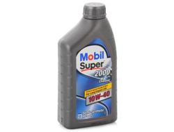 Моторное масло Mobil Super 2000 10W40 полусинтетическое 1 л.