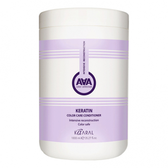 Кератиновый кондиционер для восстановления окрашенных и химически обработанных волос AAA Keratin Color Care Conditioner