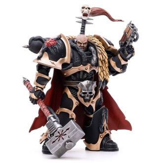 Фигурка Warhammer 40K Chaos Space Marine Black Legion Chaos Lord Khalos the Ravager 1:18