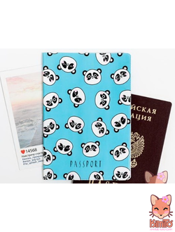 Панда обложка на паспорт