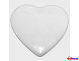 Плитка керамическая в виде сердца 9.5х10см для сублимации