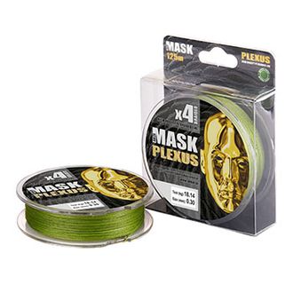 Плетеный шнур Mask Plexus 125м 0,12мм green