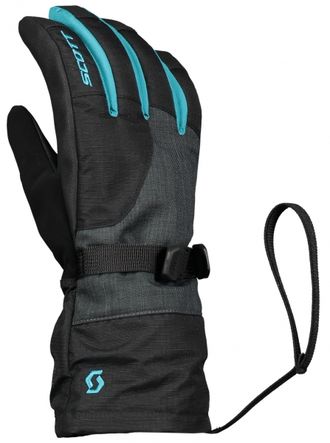 перчатки детские scott ultimate Premium GTX black/marina blue es25455680001