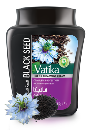 Восстанавливающая маска с семенами чёрного тмина Dabur Vatika Black Seed, 500 мл