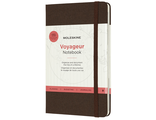 Блокнот Moleskine Voyageur (11,8 x 18,2 см, кофейный)