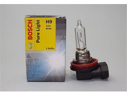 Лампа BOSCH Pure Light Standart H9 12V 65W картон 1 шт.