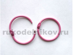 кольцо для альбома, 30 мм, цвет-лиловый