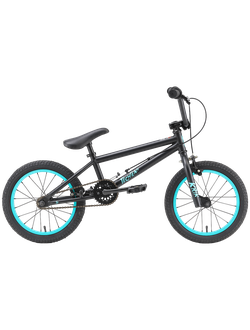 Велосипед BMX tech team krik 16" черный/зеленый