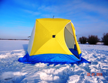 Палатка зимняя Стэк куб 2, 3-х слойная (утепленная) ( 185*185*185 см ) с синтепоном