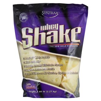 (Syntrax) Whey Shake - (2,27 кг) - (клубника)