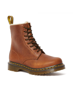 БОТИНКИ DR. MARTENS (ДОКТОР МАРТИНС) 1460 зимние коричневые