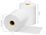 Чековая лента термо бумага 57 мм намотка 40 метров в наличии для кассового аппарата