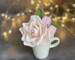 МК «Роза-царица цветов и макаронс»