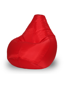Кресло мешок груша OXFORD XL красный