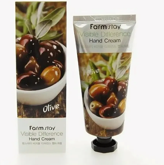 FarmStay Крем для рук с Оливой Visible Difference Hand Cream Olive, 100 г.281171
