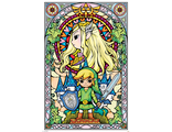 Постер Maxi Pyramid: Nintendo: The Legend Of Zelda (Stained Glass)